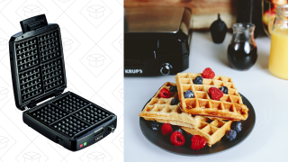 Make Brunch At Home With This $39 Waffle Maker